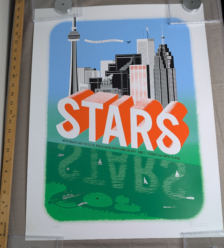 Stars - Popfuel Silkscreen - OOP 2008 