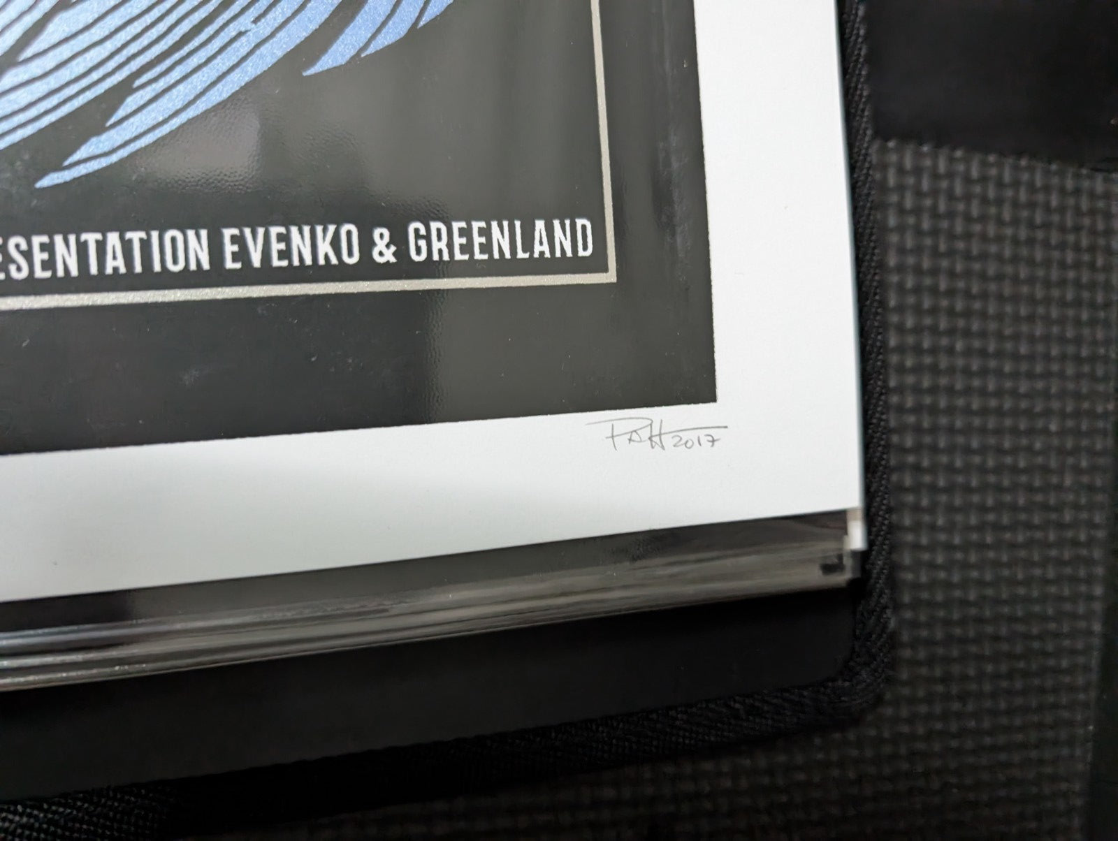 Nick Cave & The Bad Seeds  - 2017 Montreal Canada - Screen Print - 18x24