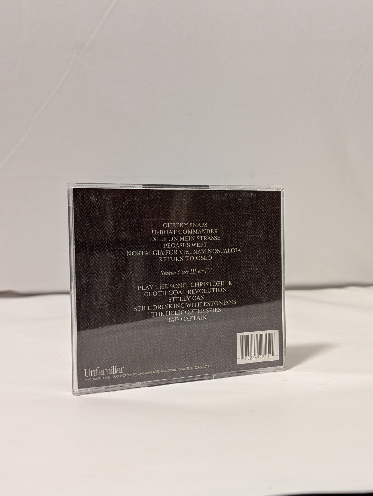 THE TWO KOREAS   ALTRUISTS   CD   2006 2
