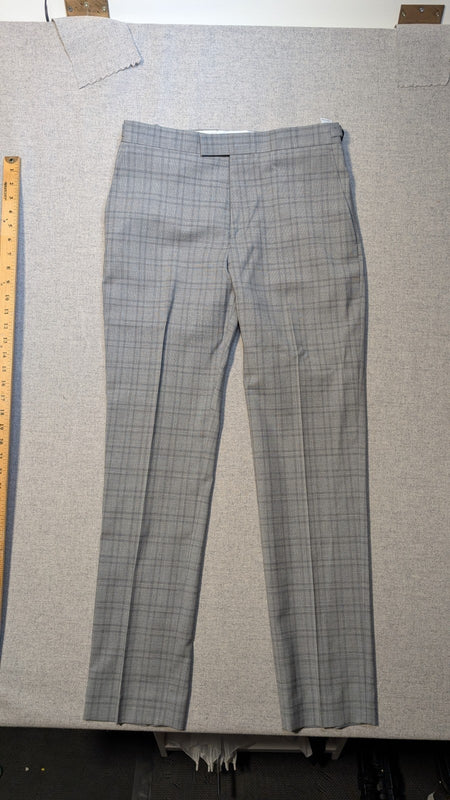 Topman Suit Jacket (34) + Pants (30R)   Grey Plaid10