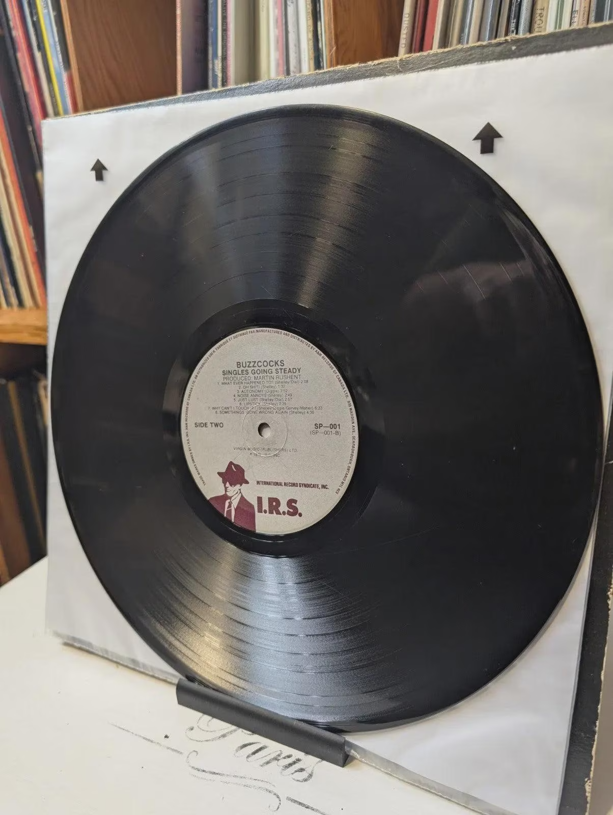 	Buzzcocks   Singles Going Steady  I.R.S. Records Canada  SP 001 1979 12" Vinyl4