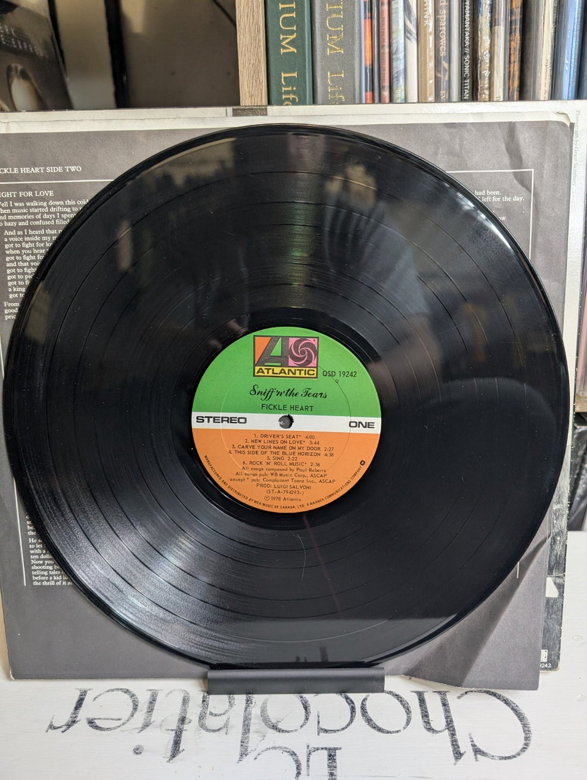SNIFF 'N' TEARS   FICKLE HEART LP CANADA 1979   Record2