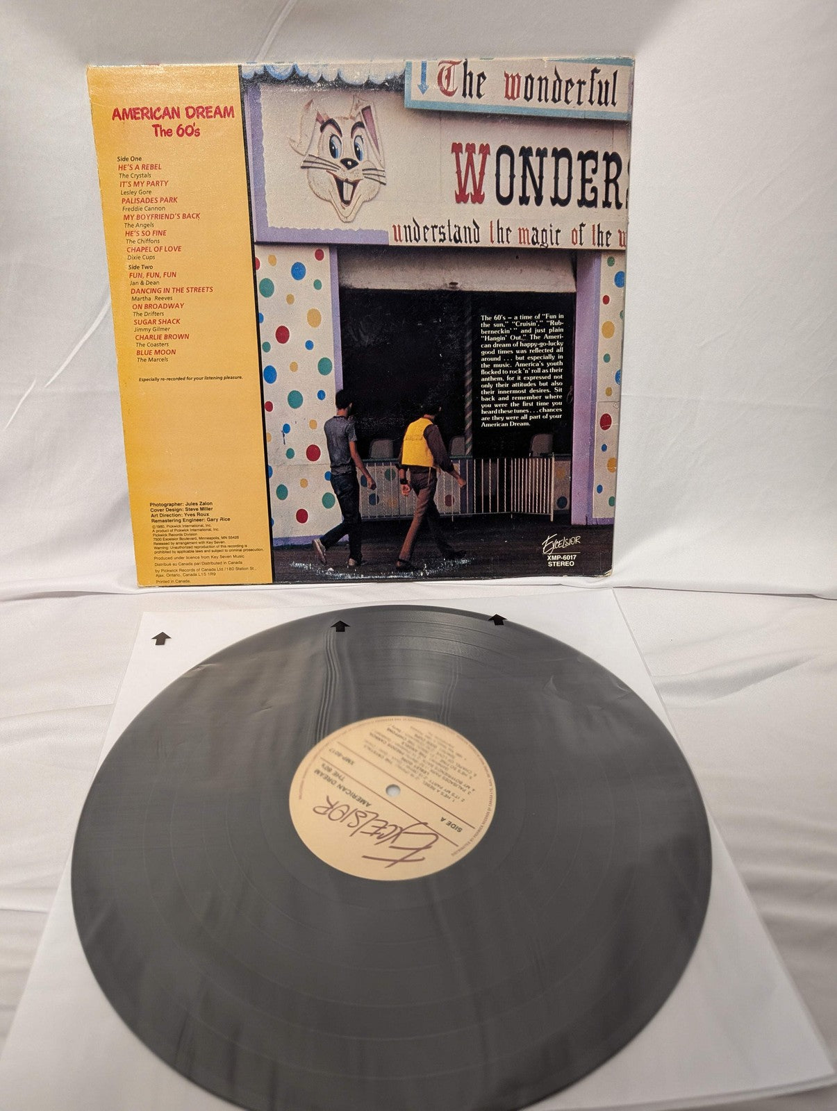 AMERICAN DREAM THE 60'S - LP - 1980 - COMPILATION 