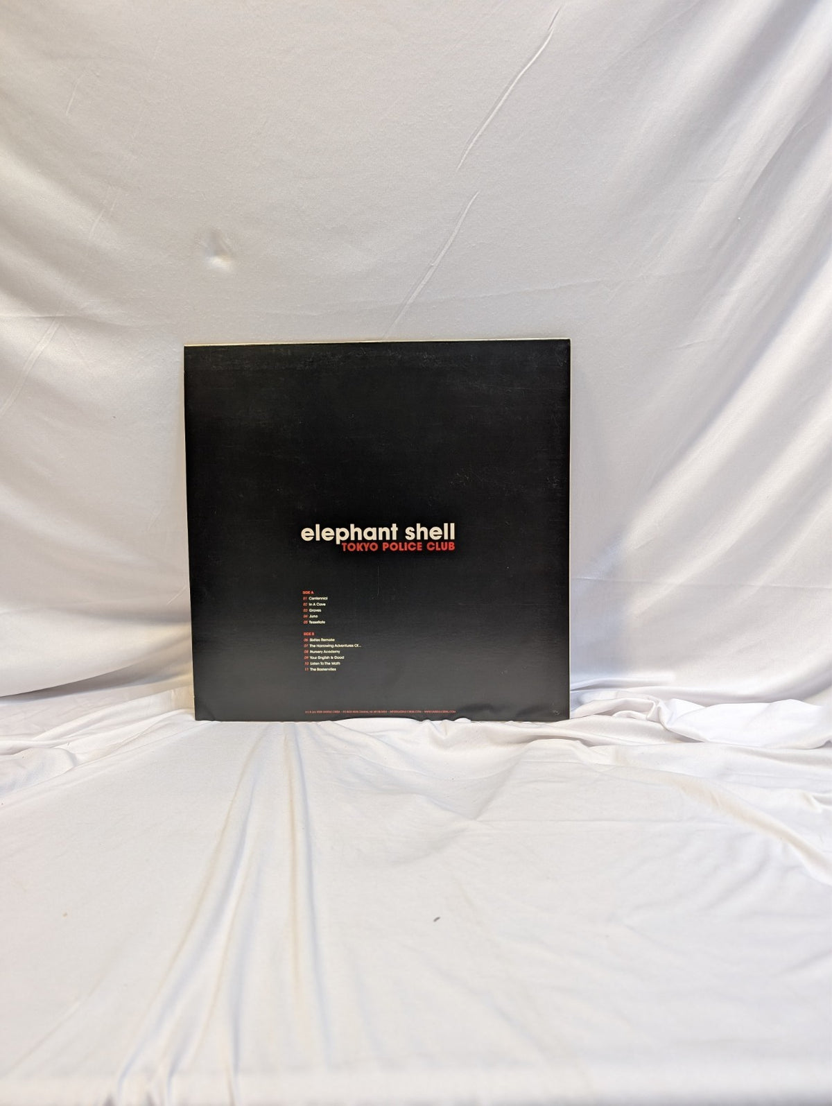 Tokyo police Club Elephant Shell LP 12" w/Setlist