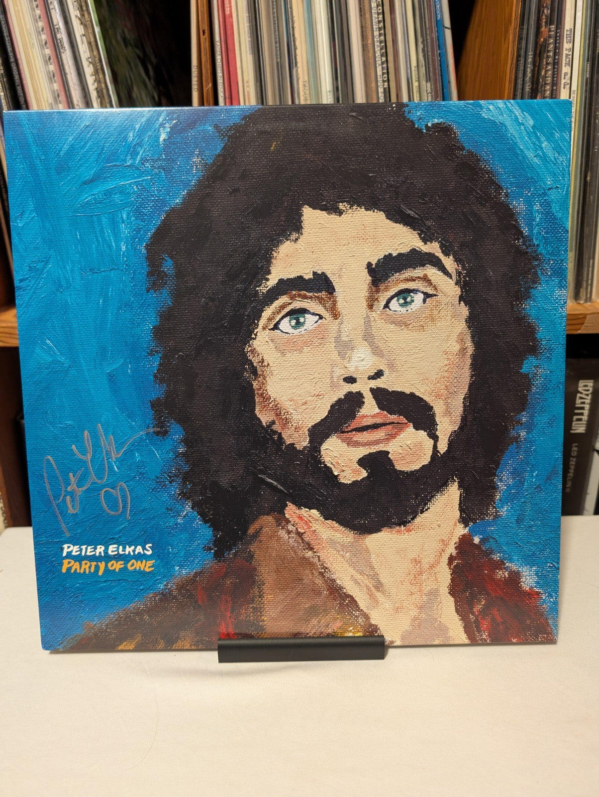 Peter Elkas - Party Of One -Vinyl-2014-Ltd#of200-AUTOGRAPHED-RARE0