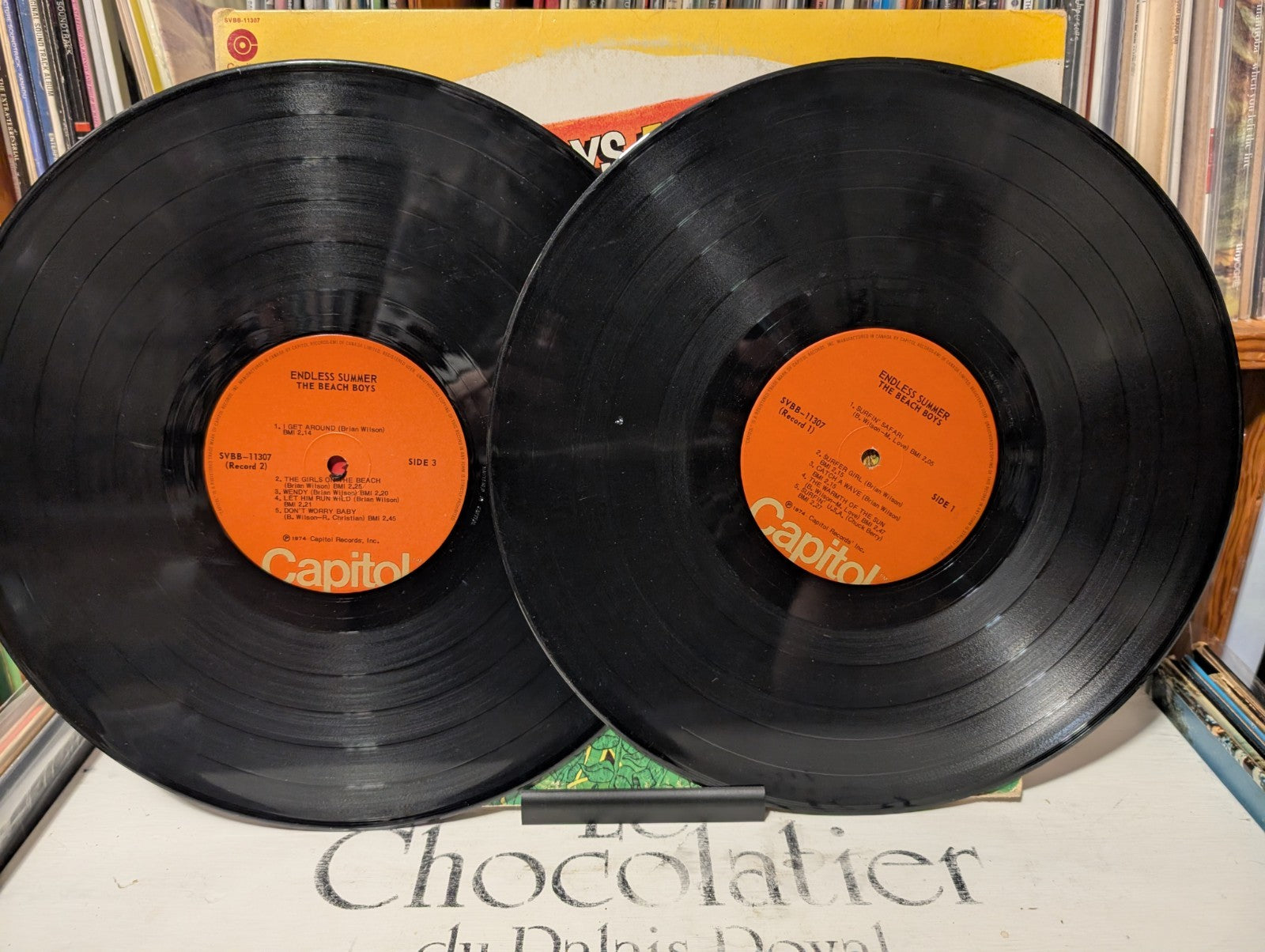 The Beach Boys Endless Summer LP 1974 Capitol SVBB 11307 Double Vinyl Record3