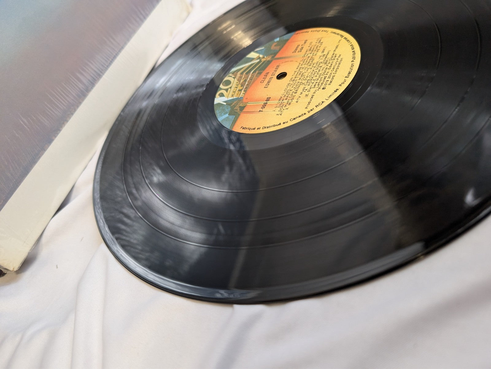 EDWIN STARR - CLEAN - LP-ALBUM #T-559 -FUNK -1978