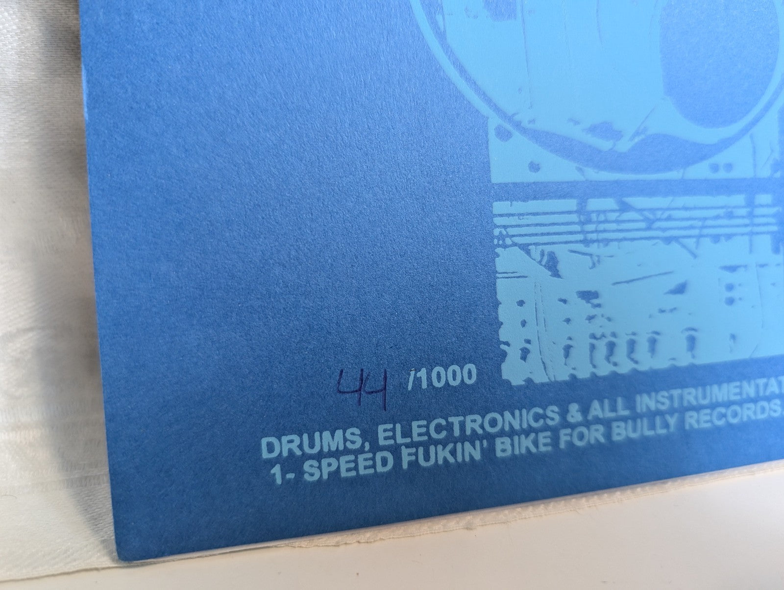 1 SPEED FUKIN' BIKE   A SWIMMER IN THE OCEAN IS NOT AFRAID OF THE RAIN   7"1