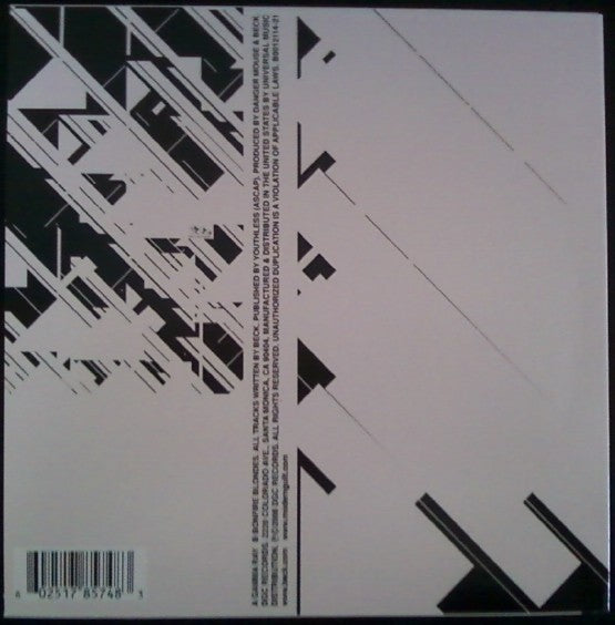 Beck Gamma Ray 7" VINYL RECORD 1