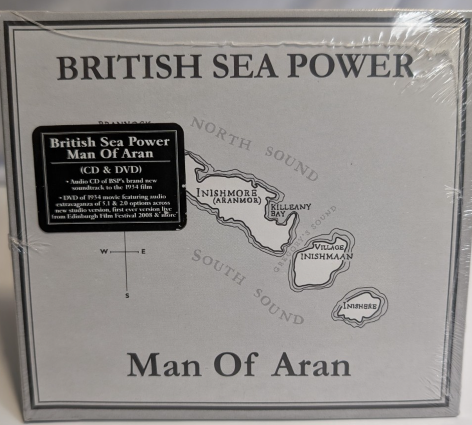 British Sea Power   Man from Aran   CD  DVD   2009 UK *NEW*0