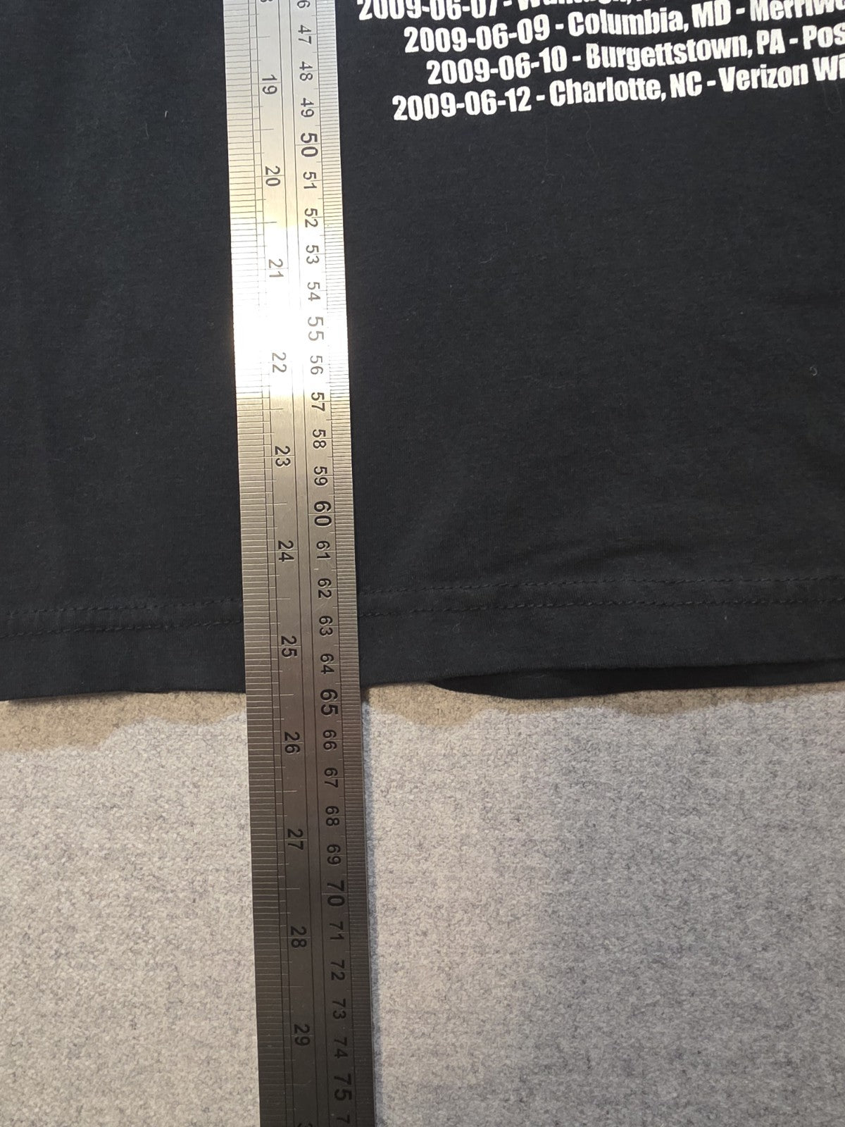2009 Nine Inch Nails Janes Addiction Streetsweeper Social Tour Shirt8