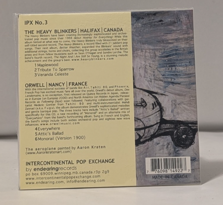International Pop Exchange No.3 - CD - w/OG Button - Sealed -2004