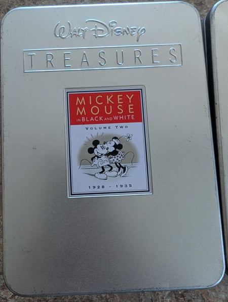 Walt Disney Treasures DVDs - 5 X 2Disc Sets + 2 Disney Decade Coins