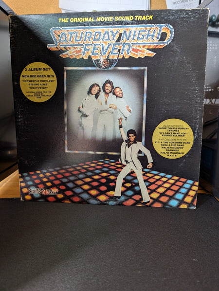 SATURDAY NIGHT FEVER - 1977 2X LP - COMPILATION - #RS-2-4001