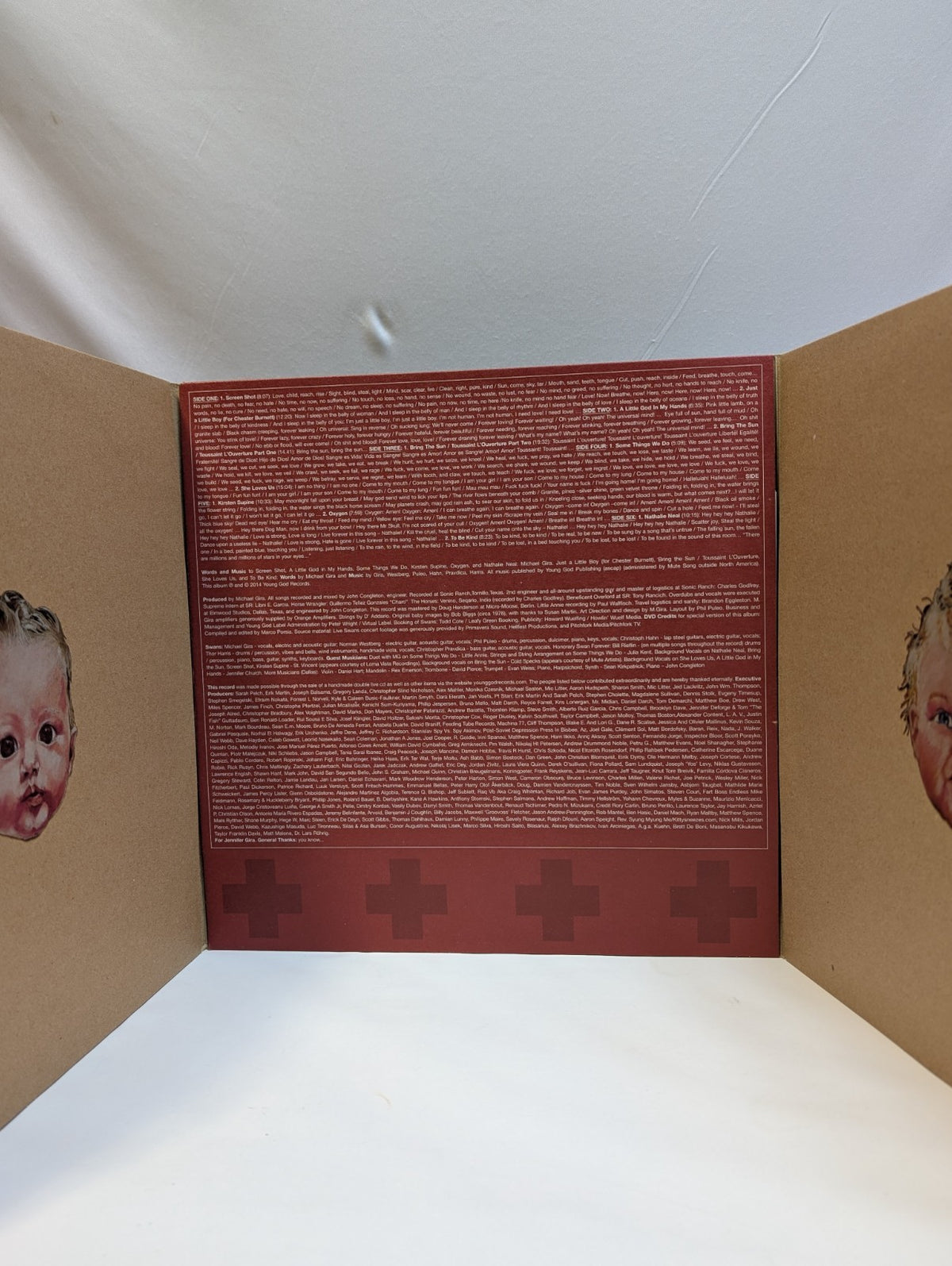 Swans - To Be Kind (Vinyl) 12" LP X 3 W/OG Poster 