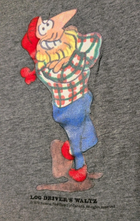 Log Drivers Waltz T-shirt - 2014-  Roots & NFB Limited Edition-SzMed3