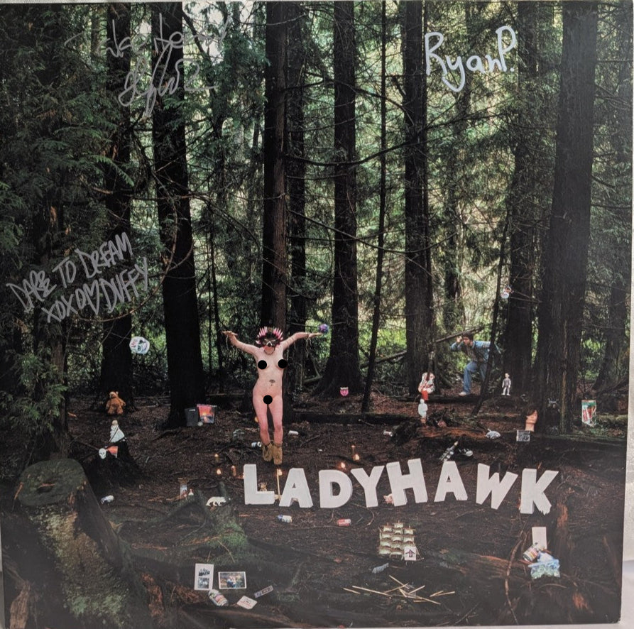 LADYHAWK- LP - (2006) *AUTOGRAGPHED* FRONT JACKET & INSERT 