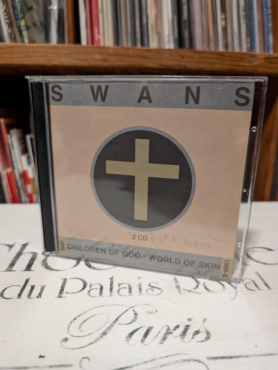 SWANS Children of God   World of Skin Definitive 1997 2CD Autograph M.Gira0
