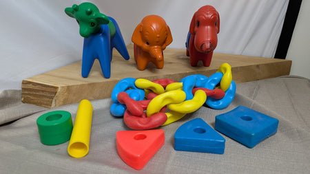 Vintage Tupperware/Playskool Toys