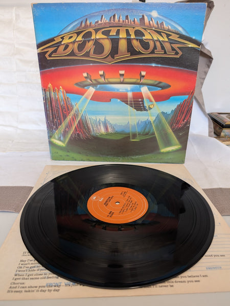 BOSTON - DON'T LOOK BACK - 1978 - LP- GATEFOLD - CAN #FE 35050