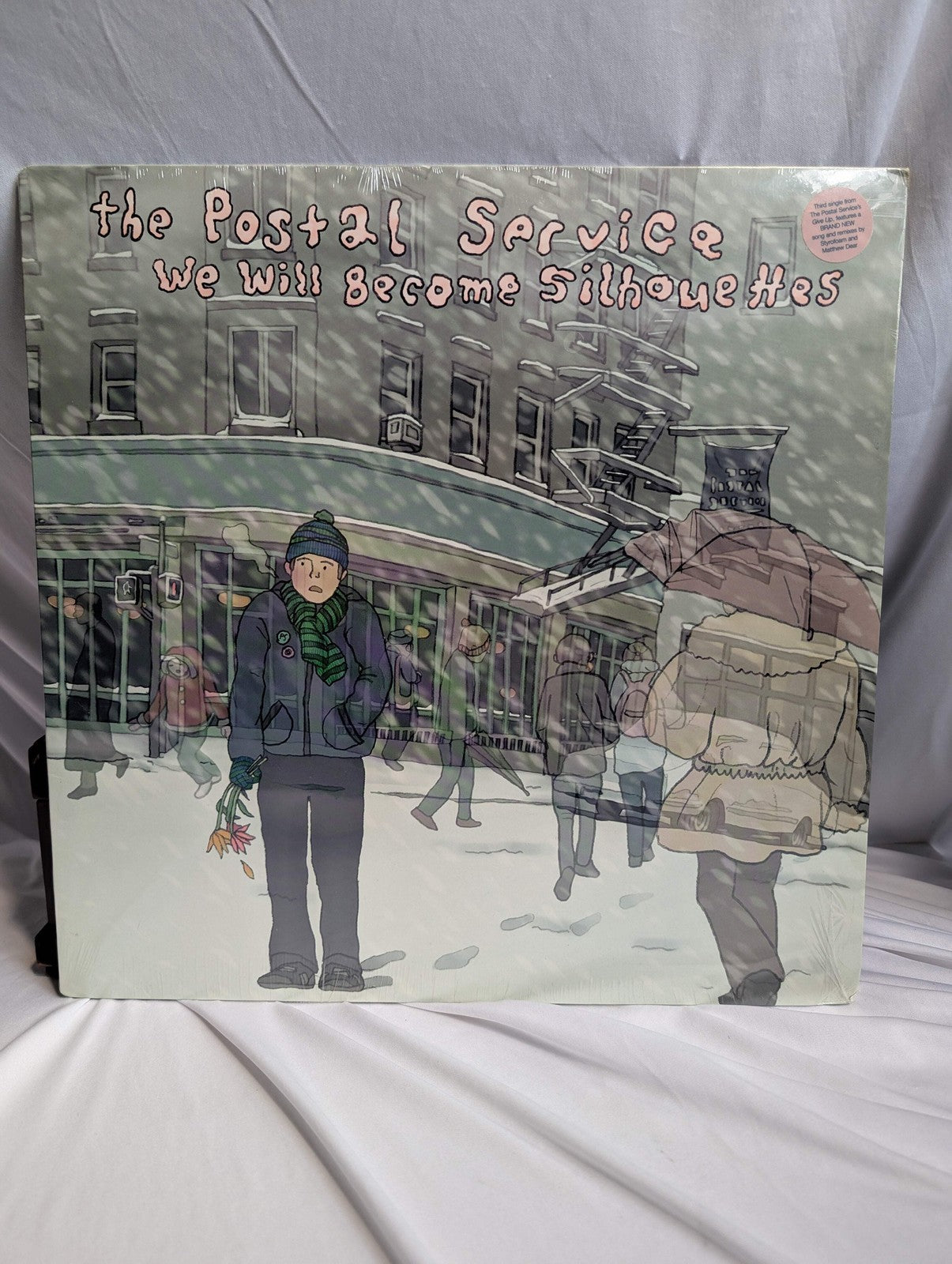 THE POSTAL SERVICE - WE WILL BECOME SILHOUETTES - SEALED W/ HYPE STICKER