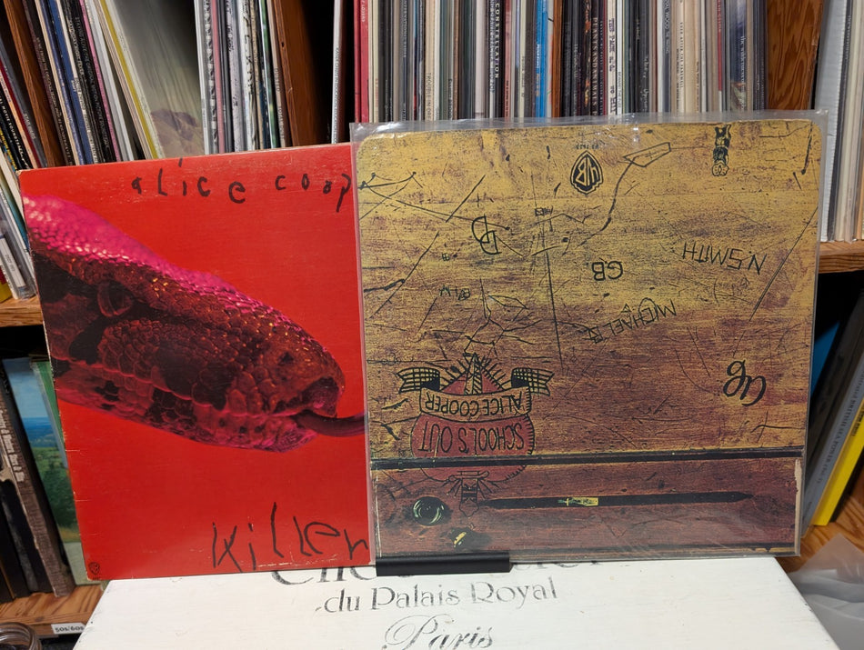 Alice Cooper Killer + School's Out  Vinyl Records. 0