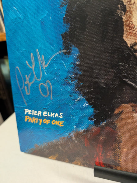 Peter Elkas - Party Of One -Vinyl-2014-Ltd#of200-AUTOGRAPHED-RARE1
