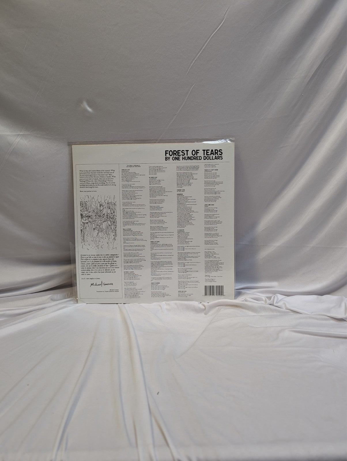 ONE HUNDRED DOLLARS 12" LP " FOREST OF TEARS (2008)