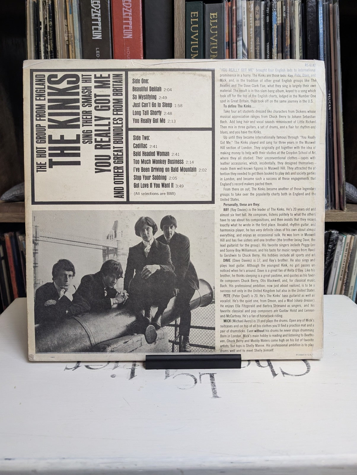  The Kinks ‎– You Really Got Me  , LP, Album, Reissue,Santa Maria 1968 2