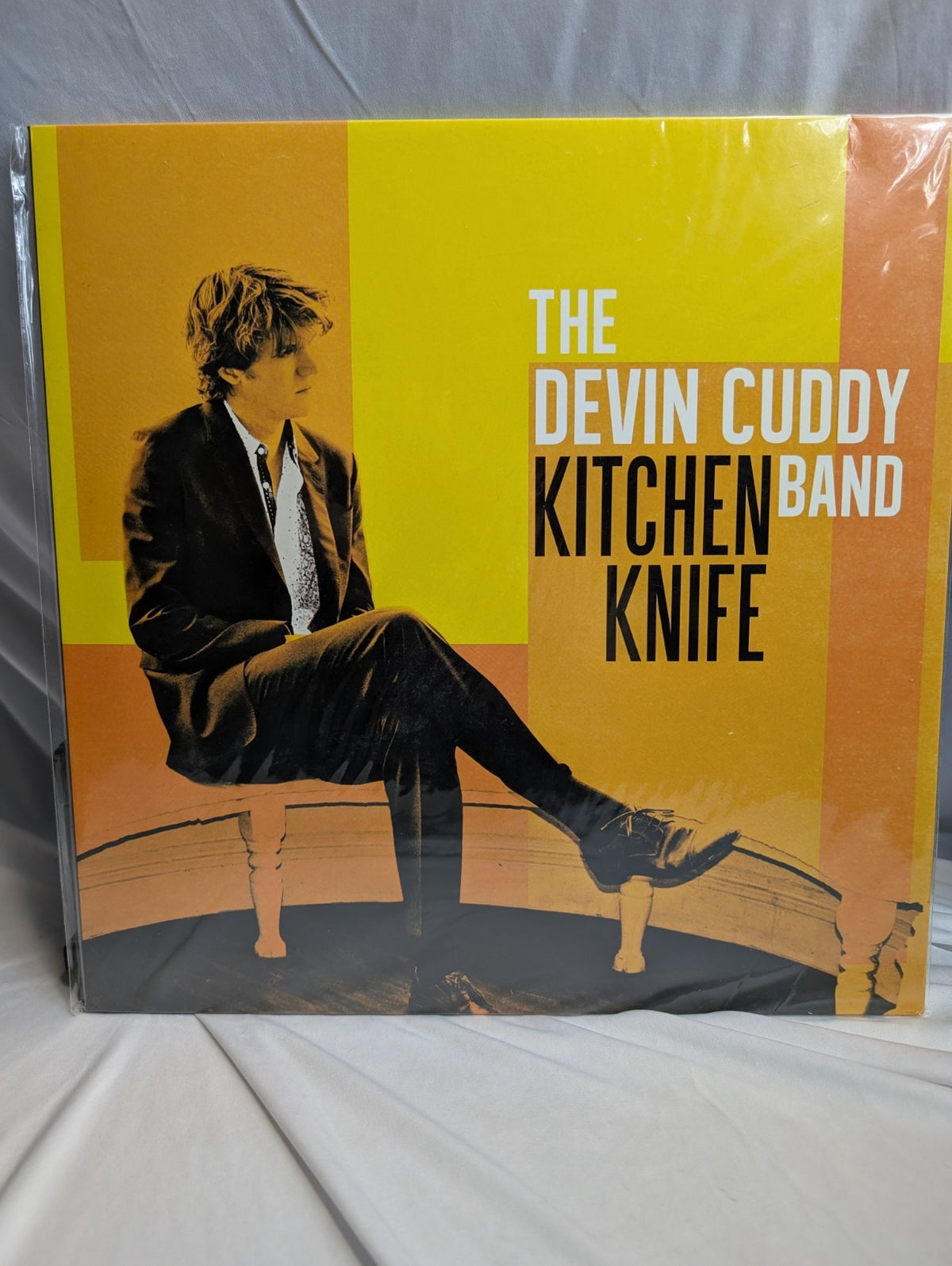 THE DEVIN CUDDY BAND  KITCHEN KNIFE   12" RECORD 0