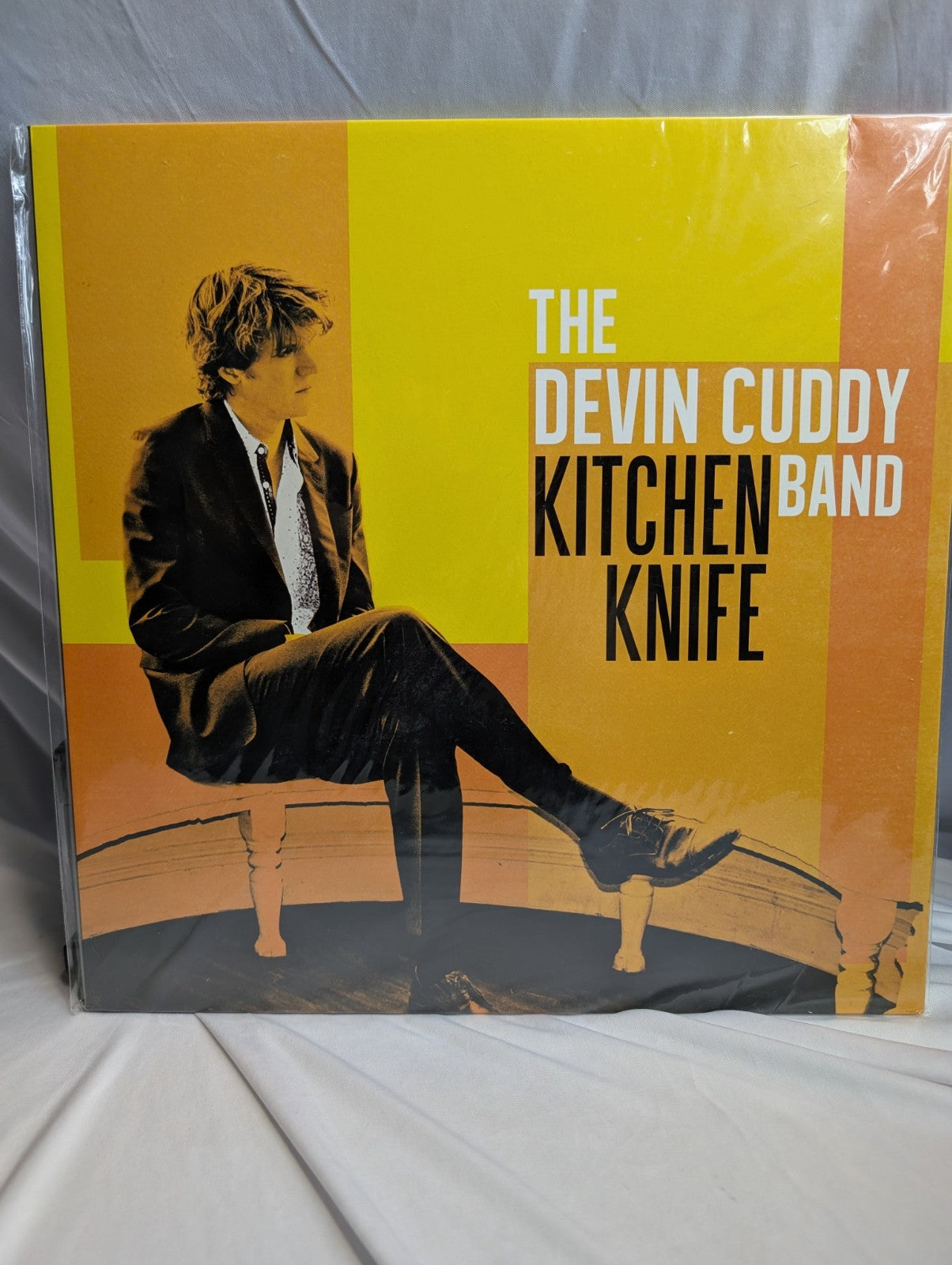 THE DEVIN CUDDY BAND  KITCHEN KNIFE   12" RECORD 0