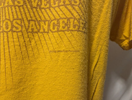 Smashing Pumpkins   20 Years of Sadness   2008 Tour shirt   size medium   Yellow3