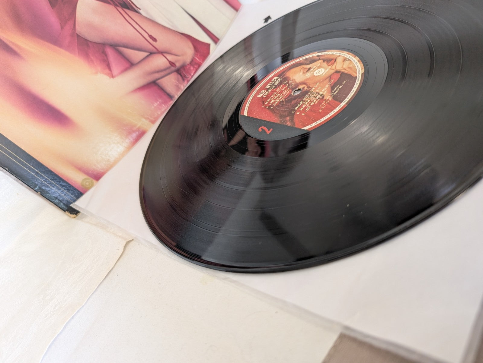 BOB WELCH - FRENCH KISS - LP 1977 - CAN #SW-11663