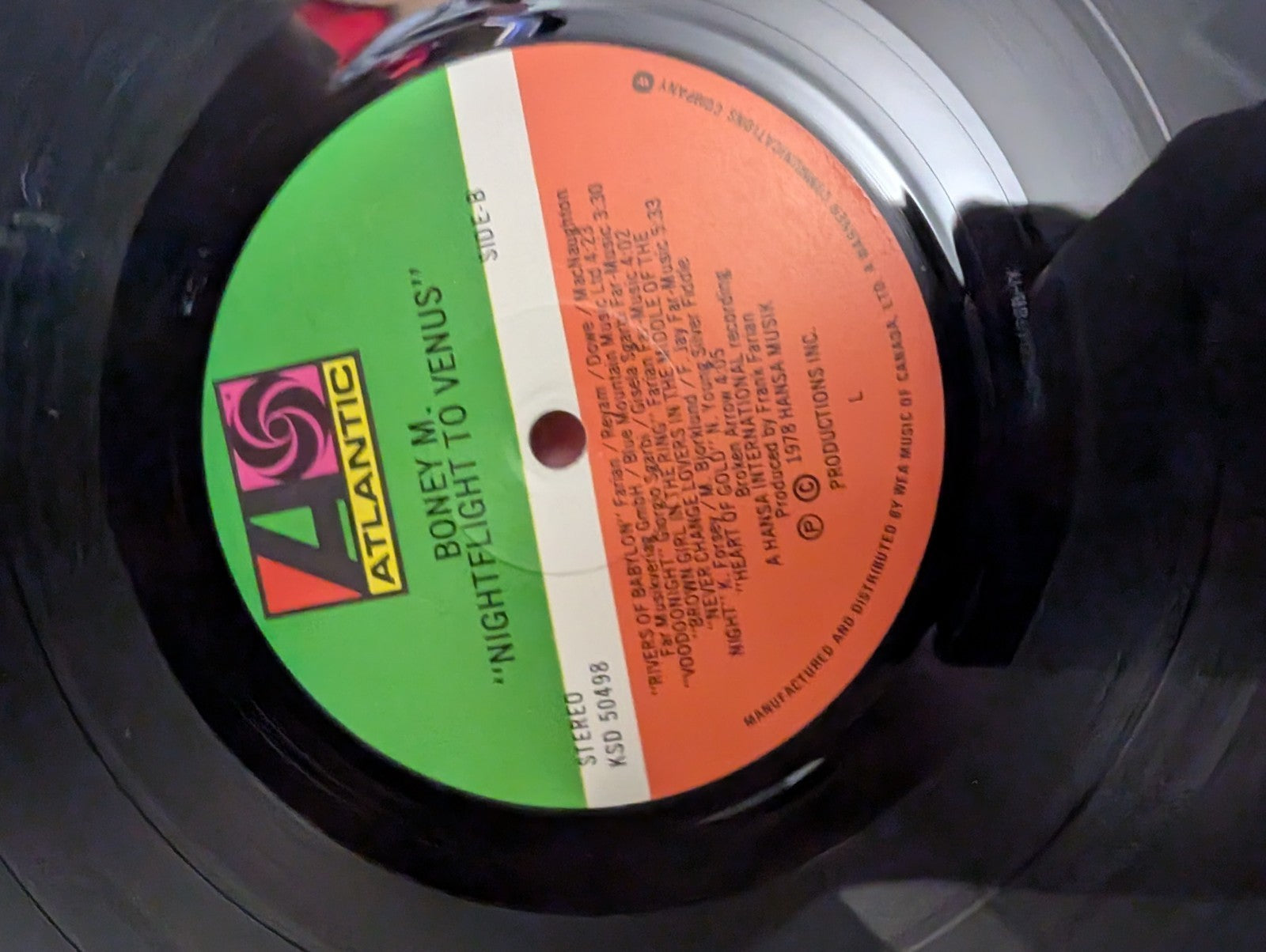 Boney M   Nightflight To Venus   LP Vinyl Record  Canada4