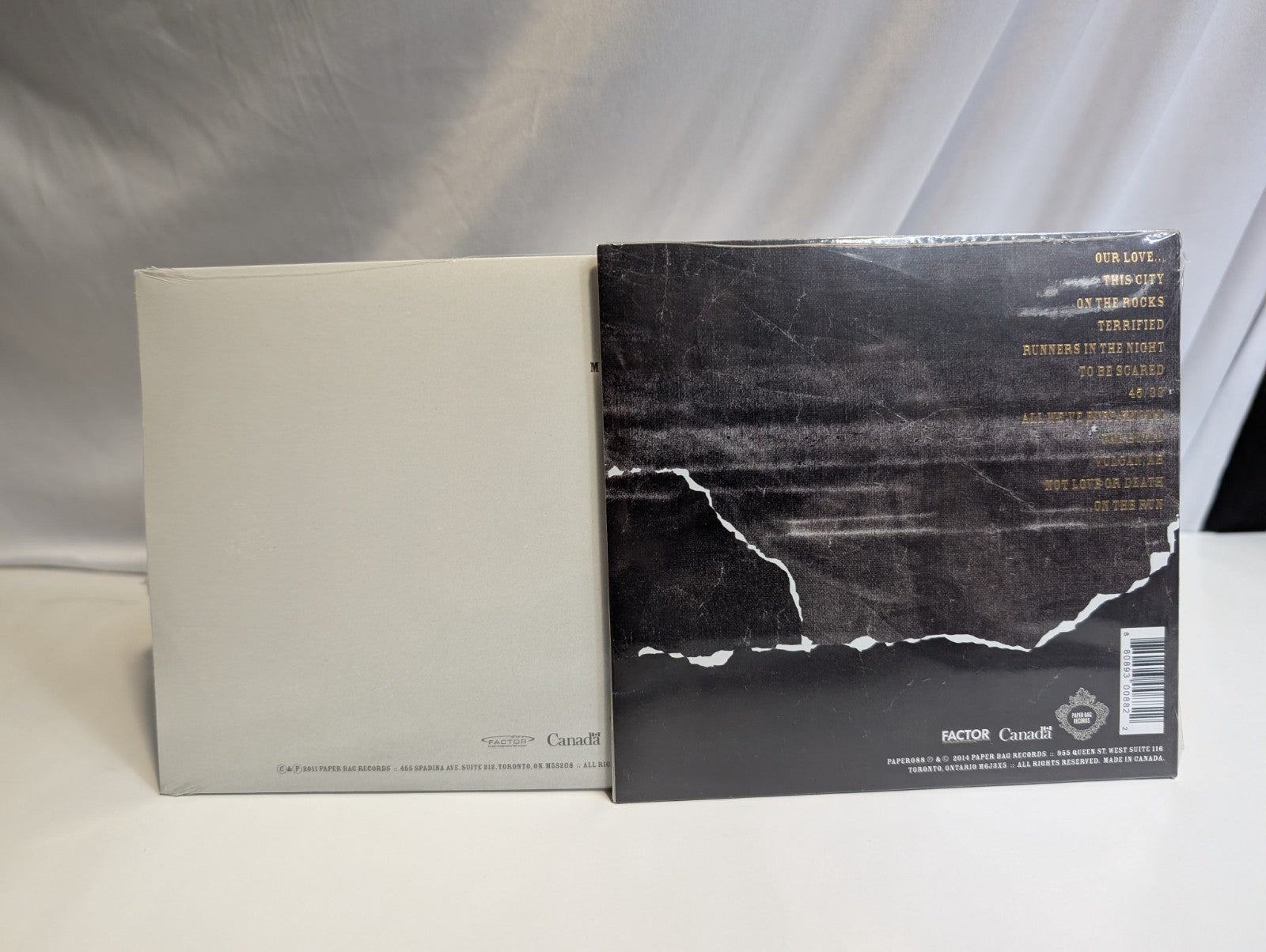 THE RURAL ALBERTA ADVANTAGE    MENDED WITH GOLD + DEPARTING  CD   NEW2
