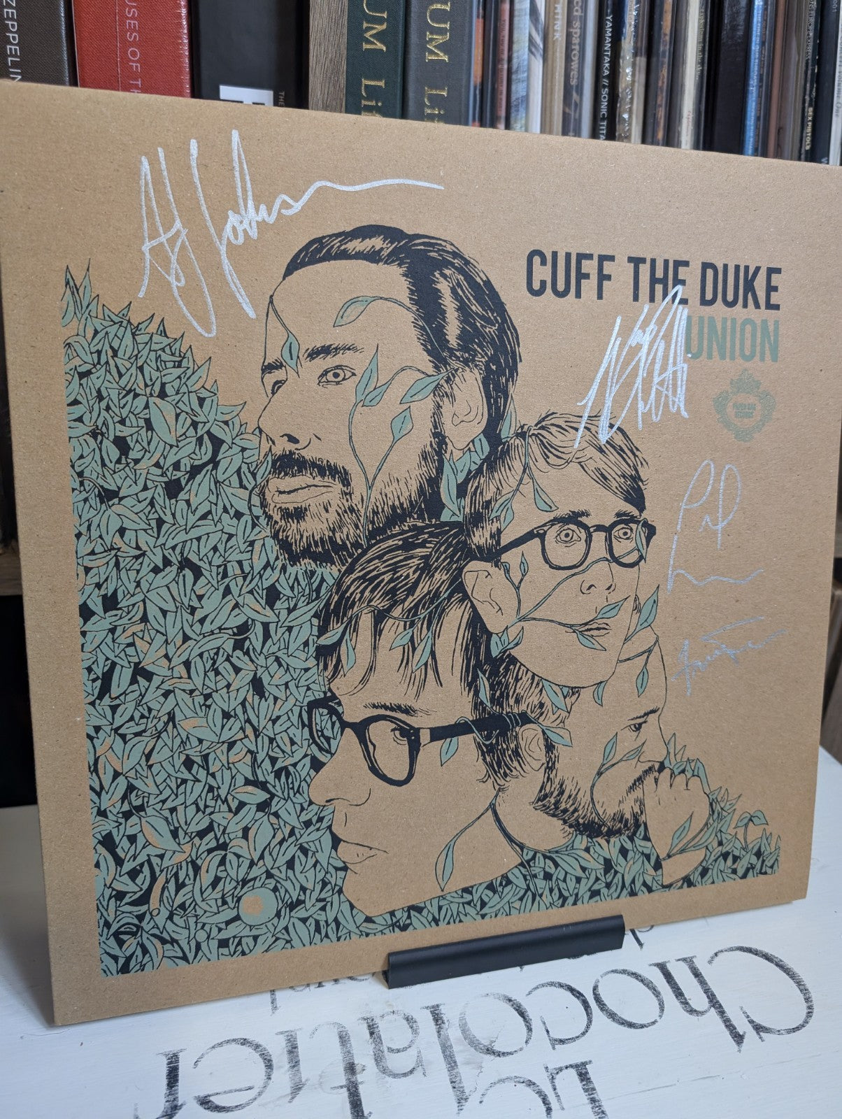 Cuff The Duke – Union   LP  2012 Canada   Vinyl Record   Autographed0