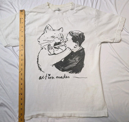 Action Makes  BandTee  SizeS  Candian Indie  Rare2