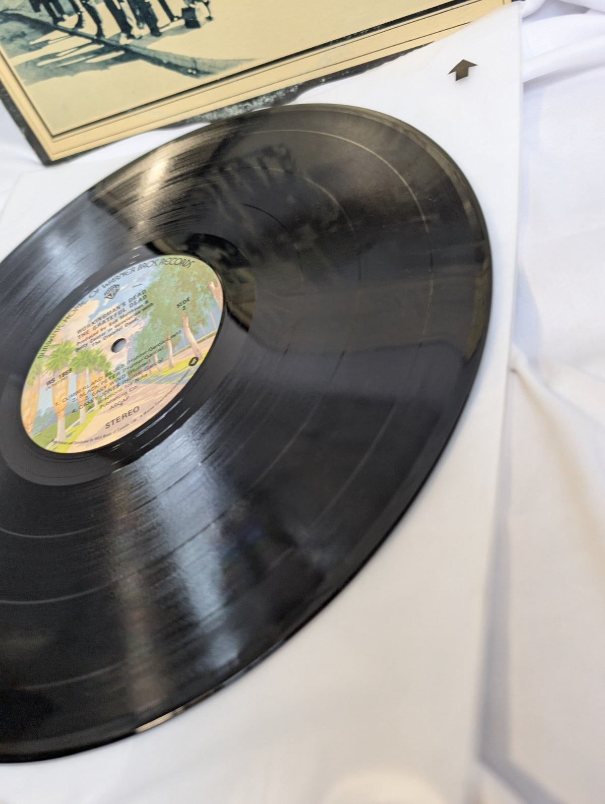 THE GREATFUL DEAD- THE WORKING MANS DEAD - LP - REISSUE - 1973 - CAN #WS 1869