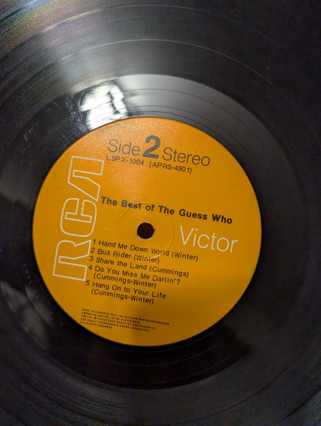 The Best of the GUESS Who LSPX-1004 RCA Victor 1971 LP Vinyl5