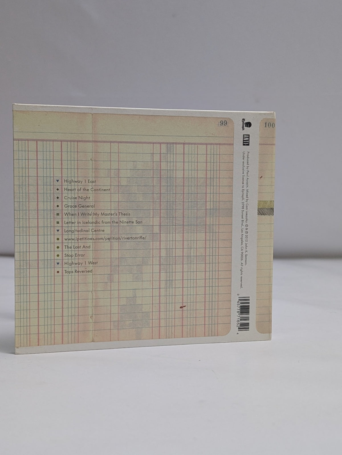 John K. Samson -Provincial -CD-2012 *AUTOGRAPHED*