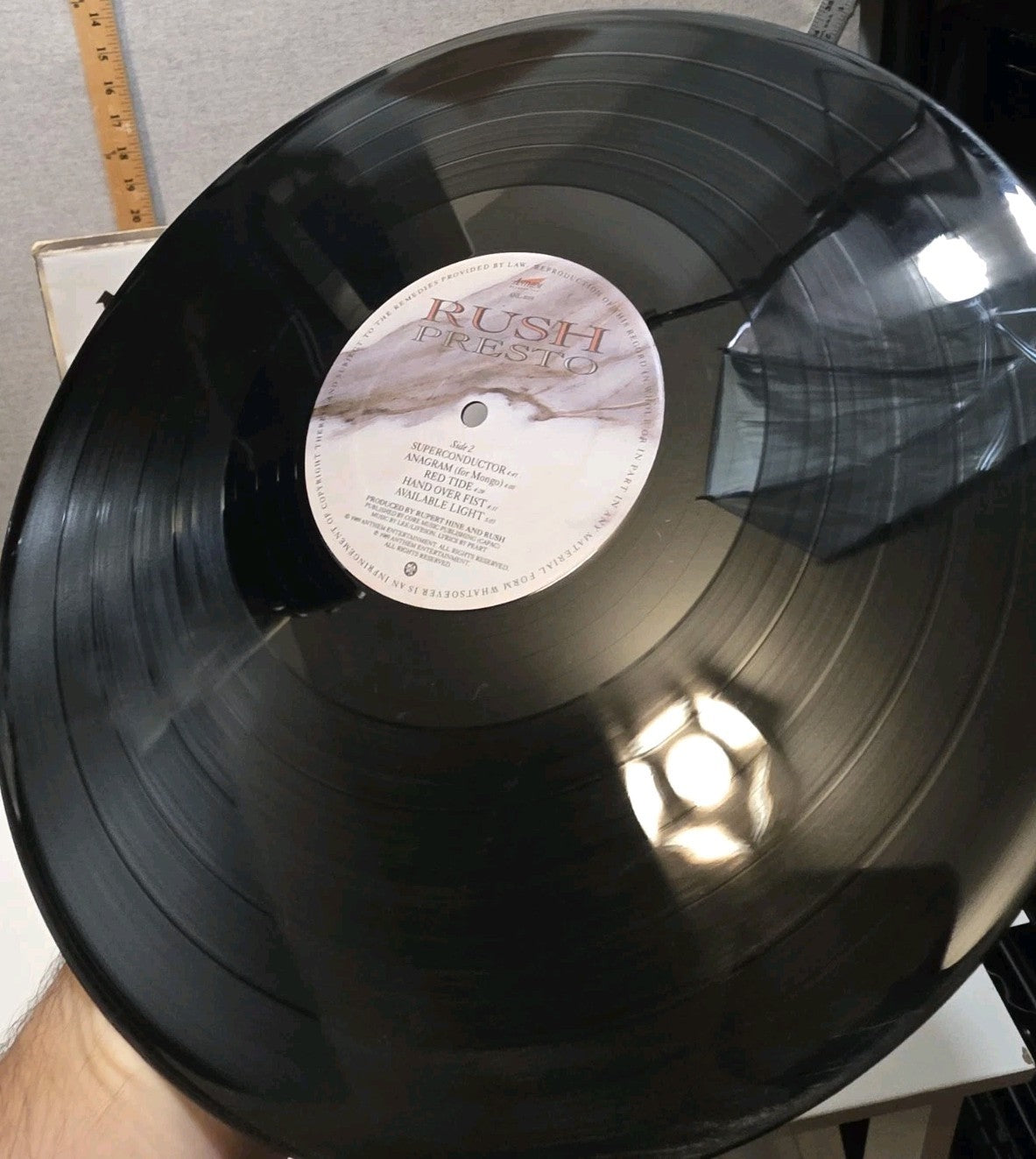 Rush - Presto - 12" Album - Canada - ANL- 1059- 19896
