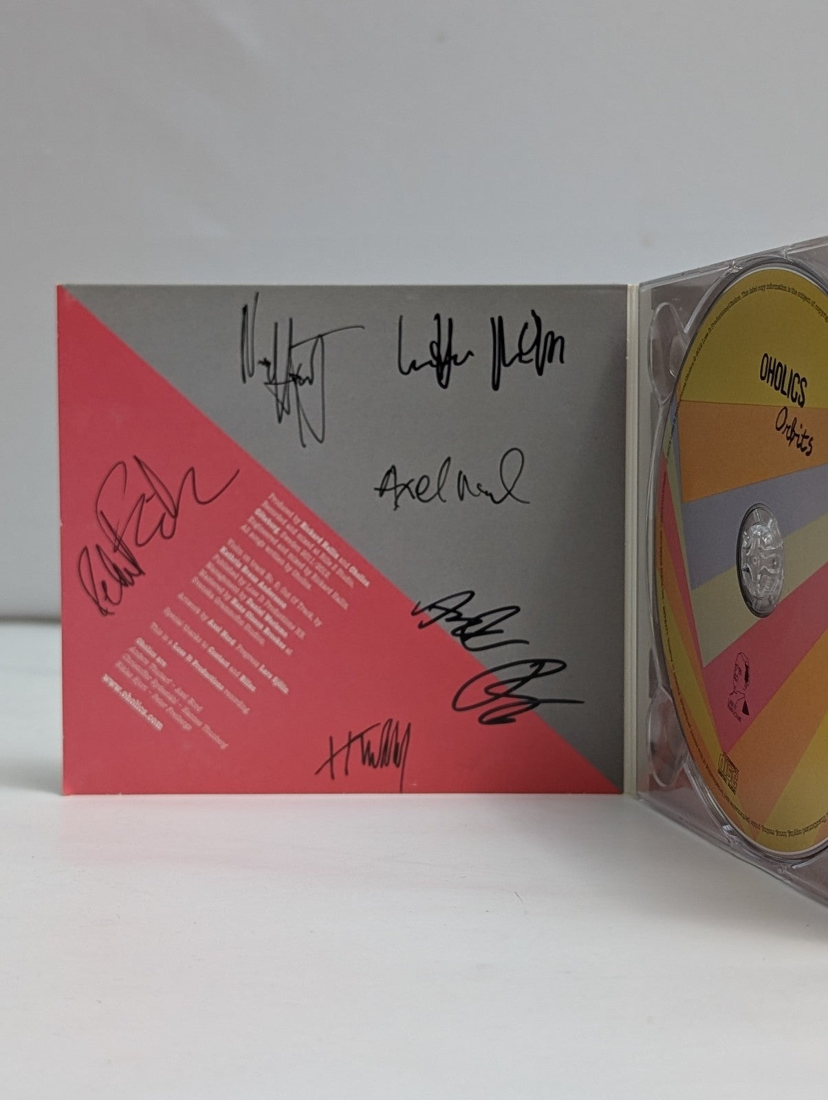 Orbits   O'holics   2012 – Austria, CD, Album, Stereo Digipack*AUTOGRAPHED*3