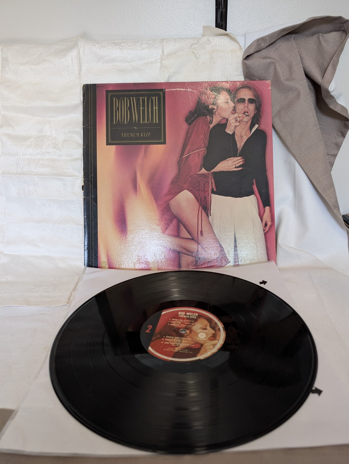 BOB WELCH - FRENCH KISS - LP 1977 - CAN #SW-11663
