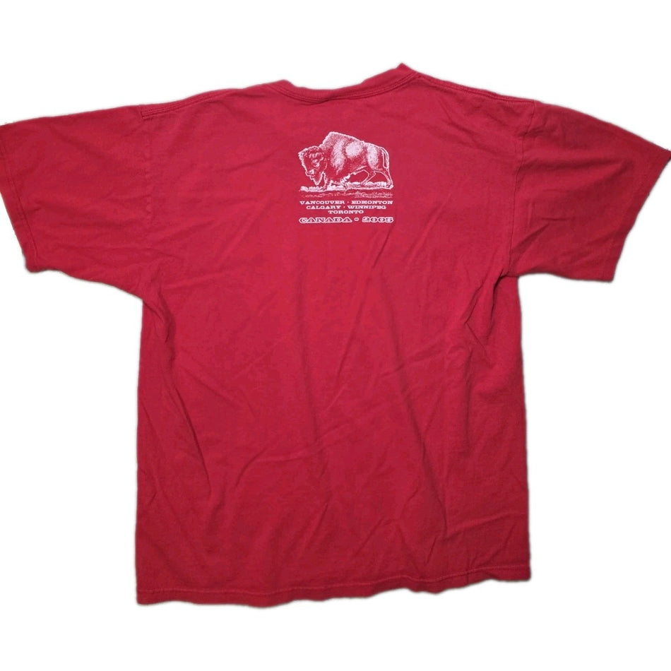 Vintage 2005 FOO FIGHTERS In Your Honor Canada Tour Shirt Size Large L1