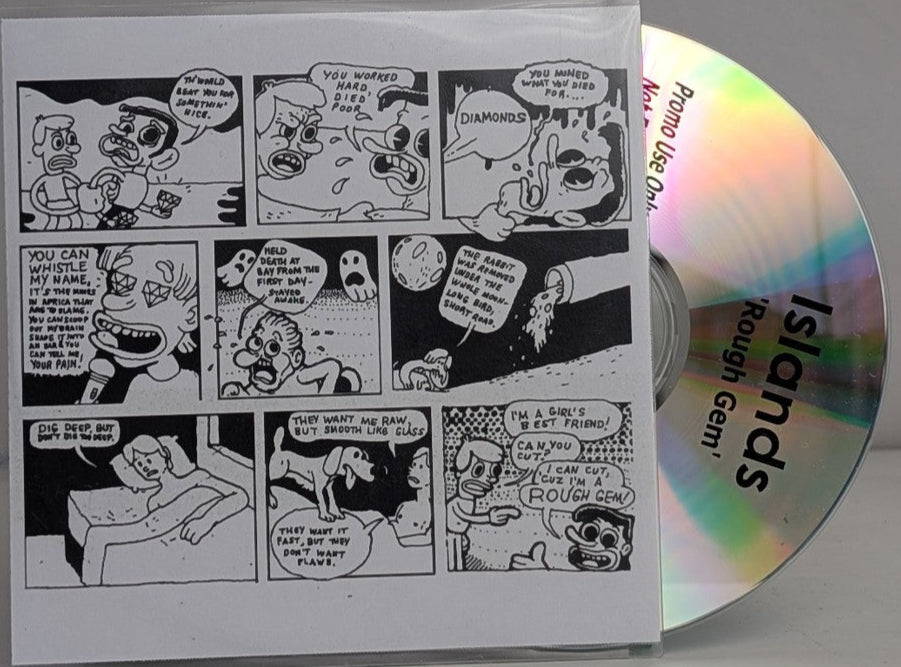 Islands - Rough Gem - CDr - Single - Promo - UK *RARE*