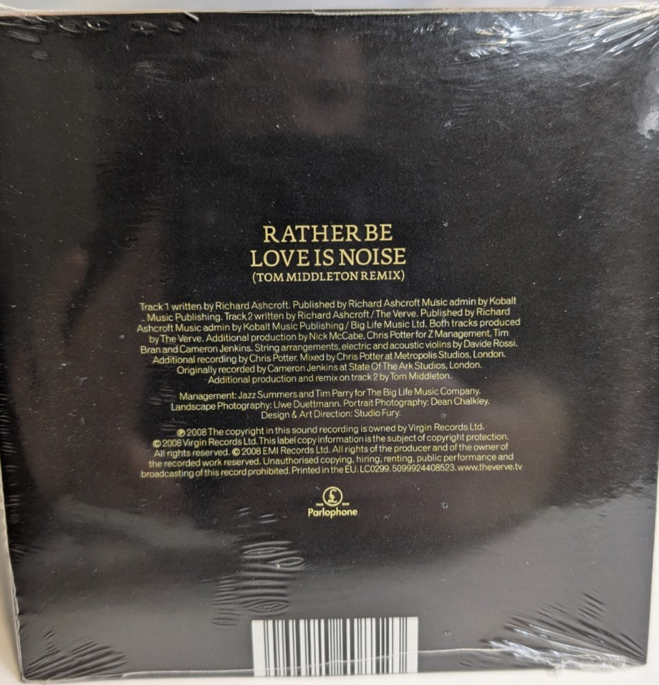 THE VERVE - RATHER BE - SINGLE