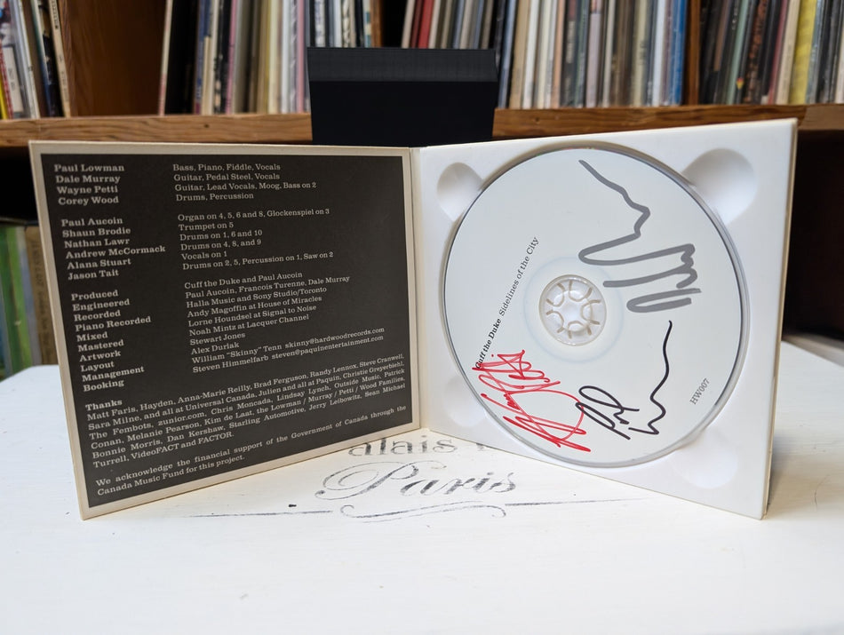 Cuff The Duke  Sidelines of the City CD Autographed0