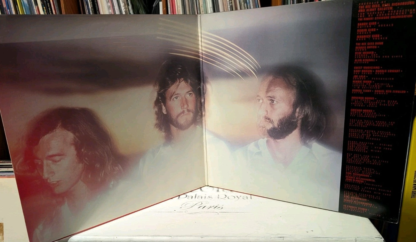 The Bee Gees 2 LP Lot   Living Eyes   Spirits Having Flown   12" Vinyl Record1