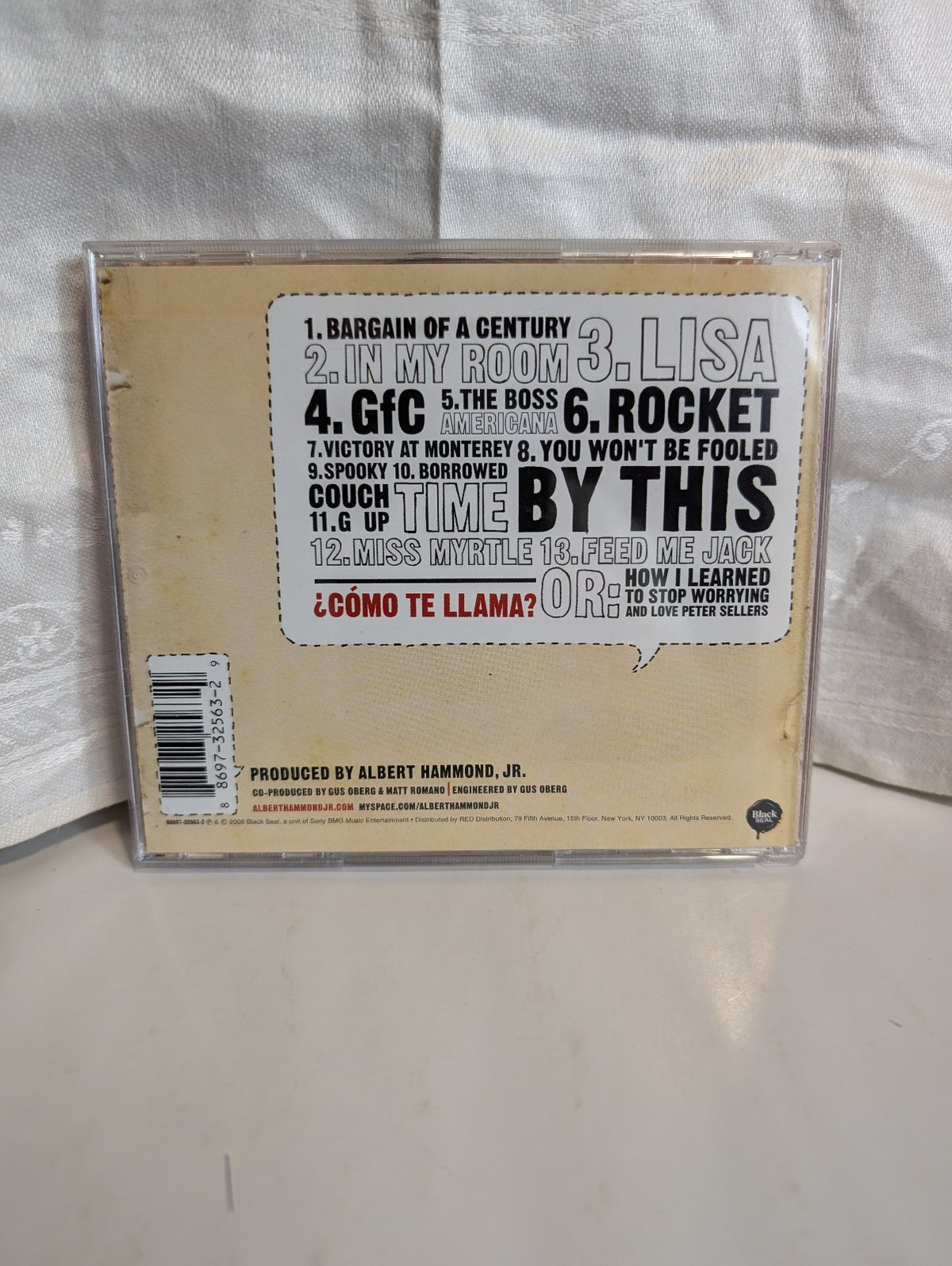 Albert Hammond Jr. – ¿Cómo Te Llama? -CD - *AUTOGRAPHED* -2008