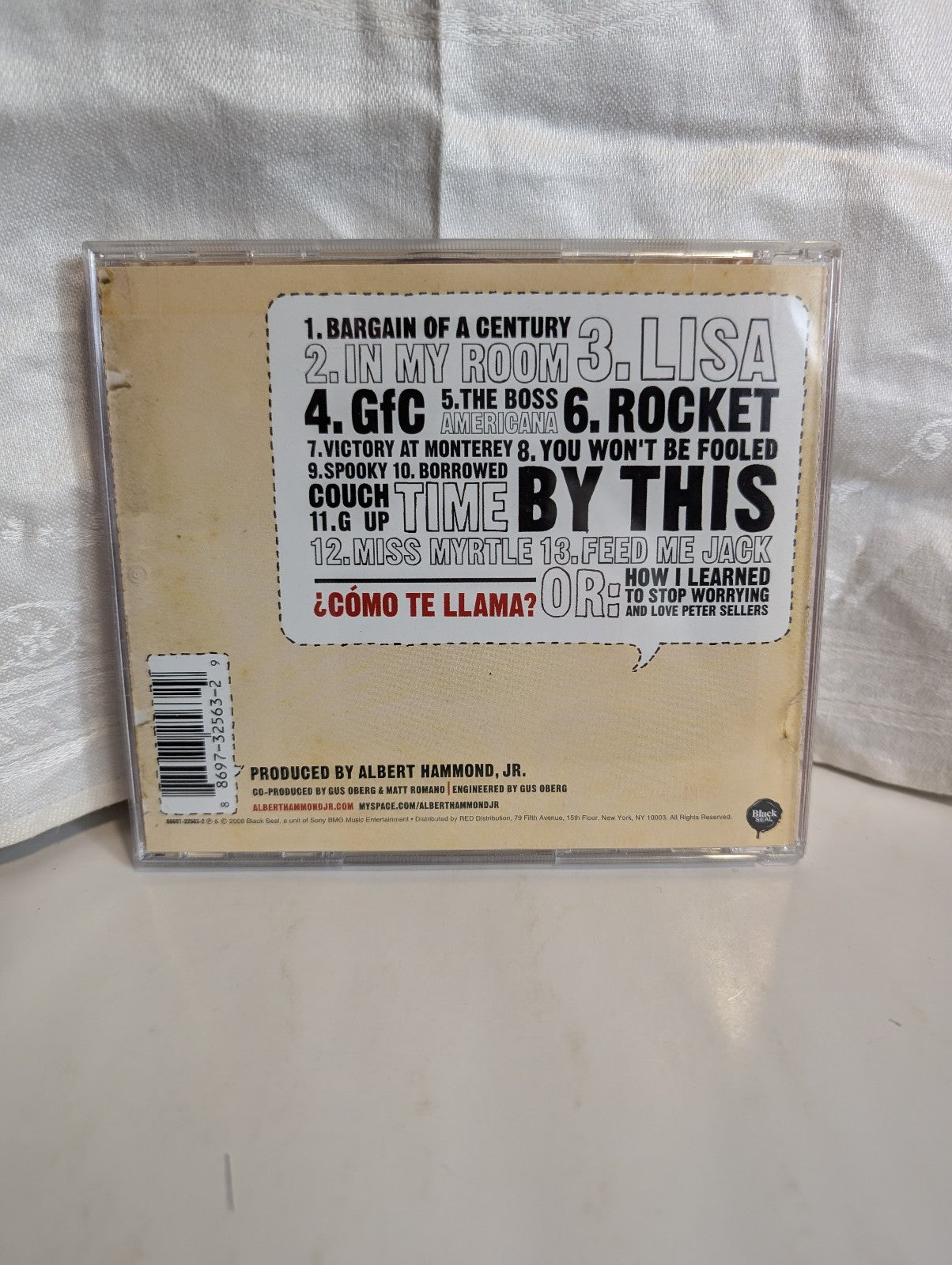 Albert Hammond Jr. – ¿Cómo Te Llama? -CD - *AUTOGRAPHED* -2008